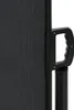 vidaXL Seitenmarkise Ausziehbar Schwarz 200x600 cm Produktbild-Vorschau 9