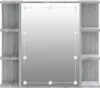 vidaXL Spiegelschrank mit LED Grau Sonoma 70x16,5x60 cm Produktbild-Vorschau 2