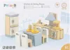 VIGA PolarB Zestaw Mebelków do Domku dla Lalek Kuchnia Podgląd zdjęcia produktu 2