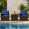 Set di mobili da giardino in rattan KOMFOTTEU, set di Anteprima dell’immagine prodotto 9