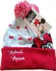 Minnie Mouse Strickmütze für Mädchen | Rot-Grau | Produktbild-Vorschau 1