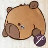 Sada 2 dětských osušek Capybara 70 x 140 + 35 x 75 cm – Náhled obrázku produktu 4