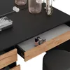 Toaletní stolek Vicco Sherry Antracit/zlatý dub 120 x 75 cm Náhled obrázku produktu 6