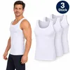 Herren Unterhemden 3er-Pack Weiß – 100% Baumwolle, Produktbild-Vorschau 2