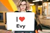 MuchoWow® Laptop Aufkleber Sticker Cover Ich liebe - Evy - Produktbild-Vorschau 5