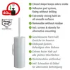 WENKO Turbo-Loc® WC-Garnitur Mod. Orea White matt, aus Produktbild-Vorschau 3