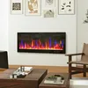 Elektrický krb HOMCOM s topením, 11 barevnými efekty Náhled obrázku produktu 2
