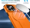 Magnetické pouzdro pro iPhone 15 Pro Max, dvouvrstvé odolné Náhled obrázku produktu 6