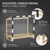 ML-Design Kinderbett Fußballtor 70x140 cm mit Matratze Produktbild-Vorschau 4