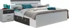 Doppelbett Bettanlage + 2 Nachtkommoden MARS Bett Ehebett Produktbild-Vorschau 3
