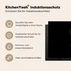 KitchenYeah© Herdabdeckplatte Blumen - Pastell - Rosa , Produktbild-Vorschau 6