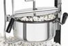 Retro TEFLON 1600 W 5-6 kg/h Popcorn-Röstmaschine - schwarz Produktbild-Vorschau 12