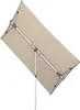 The underside of a rectangular patio umbrella is shown, tilted diagonally against a white background. Produktbild-Vorschau
