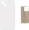 OEM iPhone 13 Akkudeckel Backcover Rückseite Glas weiß Produktbild-Vorschau 2