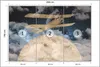 Muralo Selbstklebende Fototapete FLUGZEUG Mond Sterne Produktbild-Vorschau 2