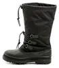 A black winter boot is shown against a white background. Produktbild-Vorschau