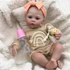 45 cm mäkké telo reborn bábiky lúka s ručne maľovanými Náhľad obrázku produktu 2