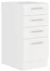 EKO White Unterschrank 40 Weiss matt Küchenzeile Produktbild-Vorschau 1
