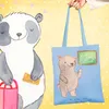 Mr. & Mrs. Panda Einkaufstasche Mathematiklehrer Herz - Sky Produktbild-Vorschau 2