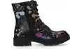 Dockers Damen-Schnürstiefelette Schwarz-Mehrfarbig, Produktbild-Vorschau 3