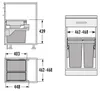 HAILO 3610521 Abfallsorter EURO CARGO S 500 30/19 / 50 cm Produktbild-Vorschau 11