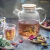 Wilmax 1,6 L Thermo-Teekanne und Kräuterkanne aus Glas Produktbild-Vorschau 2