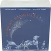 A box of Hermes L'Ombre Des Merveilles Eau de Parfum with a depiction of a horse-drawn carriage and stars. Anteprima dell’immagine prodotto