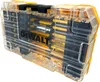 A clear plastic case containing DeWALT screwdriving bits. Anteprima dell’immagine prodotto