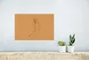 MuchoWow® Poster Frau - Braun - Strichzeichnung 30x20 cm - Produktbild-Vorschau 5