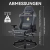 Vittanly Gaming Stuhl r WildKunstleder Gaming Chair Produktbild-Vorschau 3