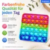 Fidget Pop Toy Rainbow Viereck Produktbild-Vorschau 7