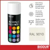 BIODUR Sprühlack - Reinweiß RAL 9010 Glanz - 400ml – Produktbild-Vorschau 2