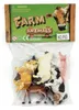 Dierenfiguren, boerderij, 6 stuks, plastic, 9 cm, verpakt Productafbeelding-voorbeeld 2