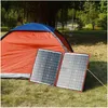Dokio 100W Faltbares Solarpanel 18V mit 12V Ladecontroller Produktbild-Vorschau 2