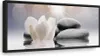 Italienischer Leinwand Leinwandbild - Pebbles in Water (1 Produktbild-Vorschau 1