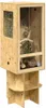 vidaXL Terrario marrone 50 x 50 x 150 cm OSB Anteprima dell’immagine prodotto 2