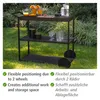 WENKO Servierwagen Miro Black Outdoor Kitchen Produktbild-Vorschau 3