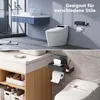 Toiletpapierhouder met vochtige doekjeshouder, roestvrij Productafbeelding-voorbeeld 12