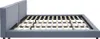 HOME DELUXE Bett mit Ablage GALAXIS - Grau 270 x 200 cm - Produktbild-Vorschau 3