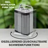Clatronic HL 3631 Elektrischer Raumheizlüfter Grau 1500 W Produktbild-Vorschau 5