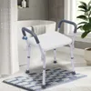Duschhocker Duschstuhl Mit Armlehnen Badestuhl Duschsitz Produktbild-Vorschau 6
