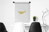 MuchoWow® Wandteppich Wandbehang Pastell - Fisch - Gelb Produktbild-Vorschau 4