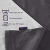 Close-up of fabric with care instructions and a brand label. Produktbild-Vorschau