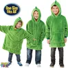 2 in 1 Decken - Hoodie Decke mit Kuscheltier - Plüschtier Produktbild-Vorschau 2