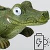 SOLÁRNA LAMPY – ZÁHRADNÁ DEKORÁCIA KROKODÍL 52 x 32 x 17,5 Náhľad obrázku produktu 2