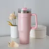 Thermobecher mit Strohhalm Edelstahl 1,18 Liter Rosa Produktbild-Vorschau 2
