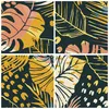 Bilder auf glas - Einteilig - Blätter modern bunt - 40x40cm Produktbild-Vorschau 8