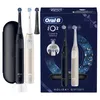 A holiday gift set of Oral-B IO2 electric toothbrushes, including the packaging and accessories. Produktbild-Vorschau