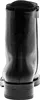 The back view of a black leather boot. Produktbild-Vorschau