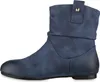Mytrendshoe Gefütterte Damen Schlupfstiefel Nieten Produktbild-Vorschau 2